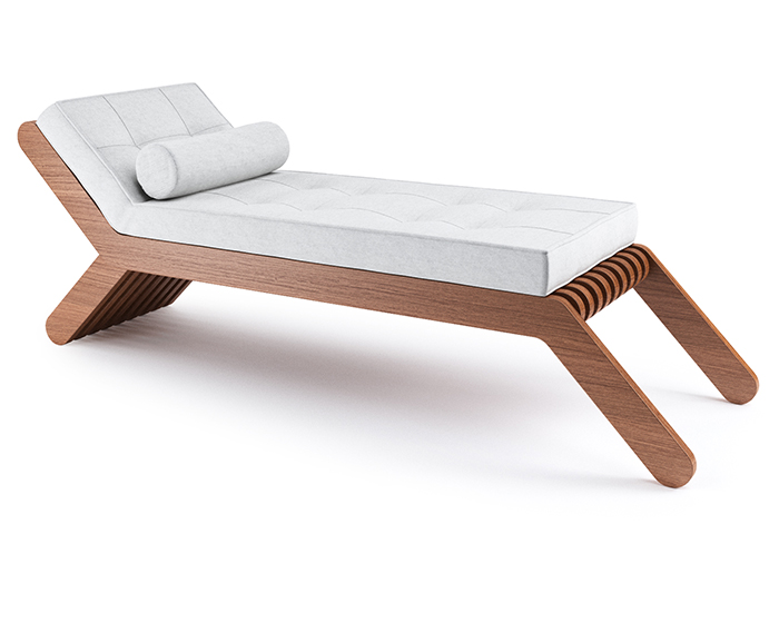 Boomerang Chaise Longue