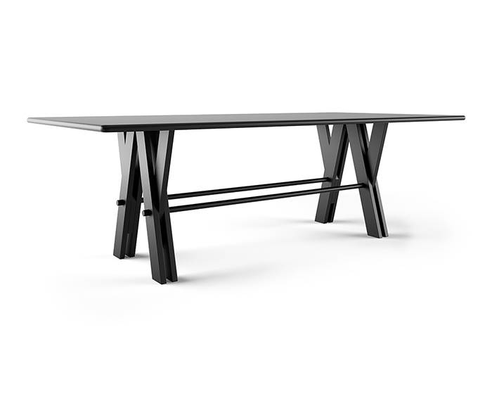 Wake Tavolo C rettangolare