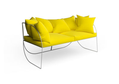 Abur Divanetto bianco