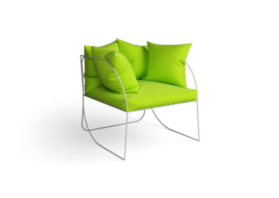 Abur Poltrona bianco