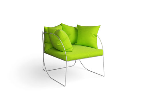 Abur Poltrona bianco